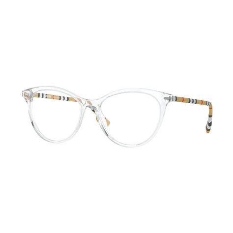 clear burberry glasses|eyeglasses Burberry glasses on face.